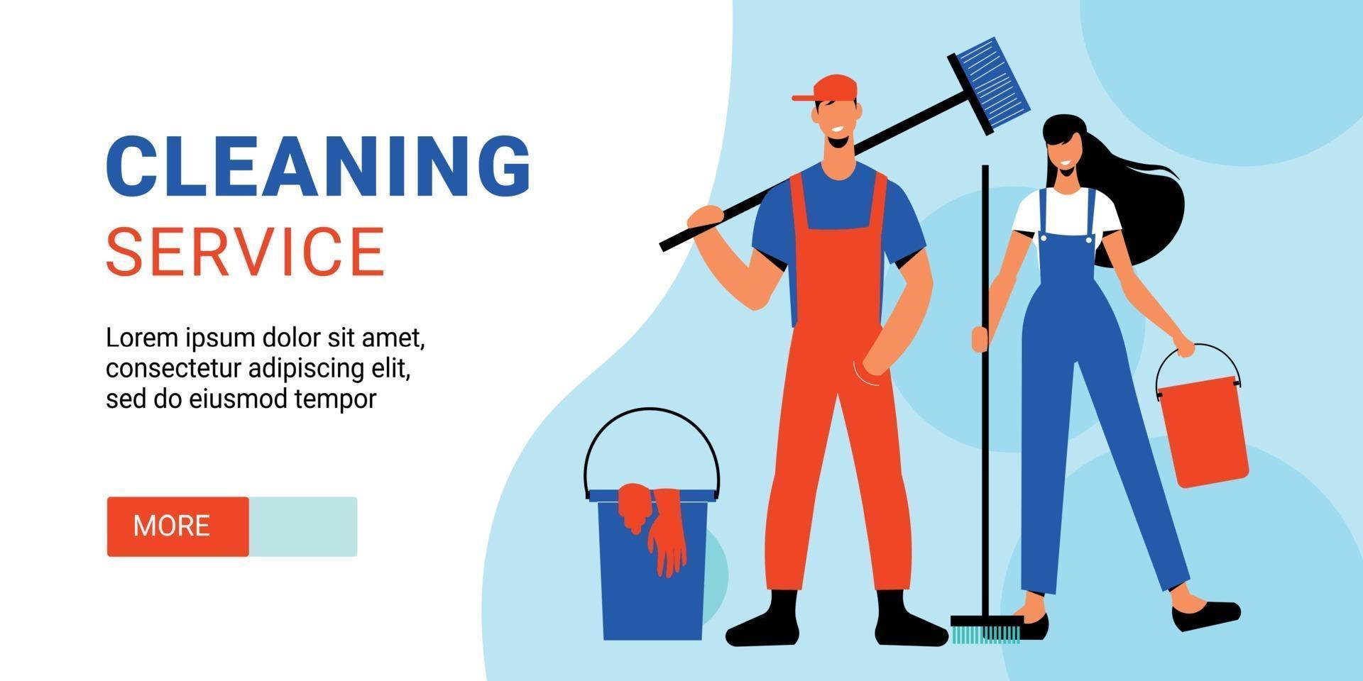 cleaning-service-horizontal-banner-vector